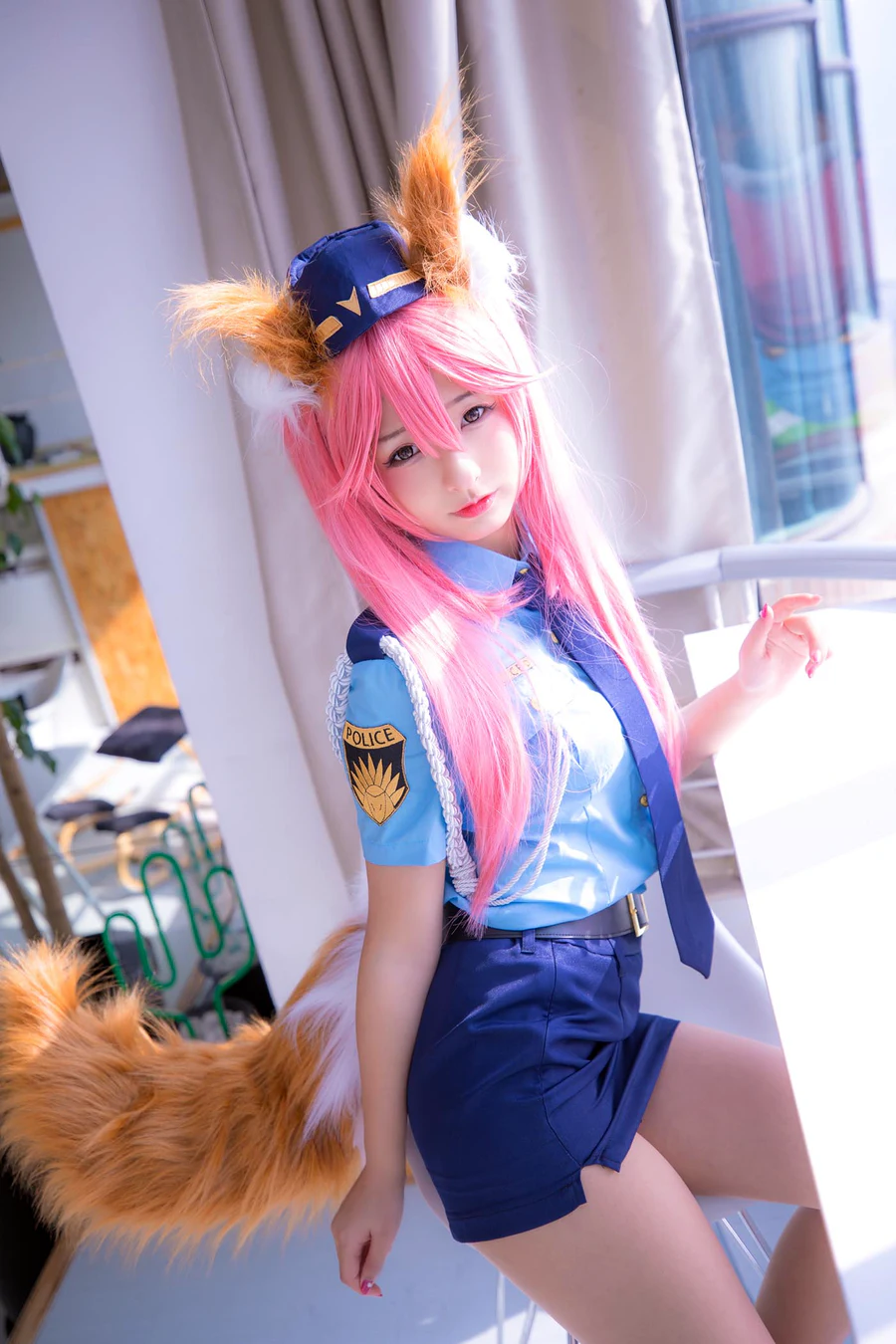 神楽坂真冬 – 後で逮捕してもいい？(Fate Grand Order) cosplay-第2张