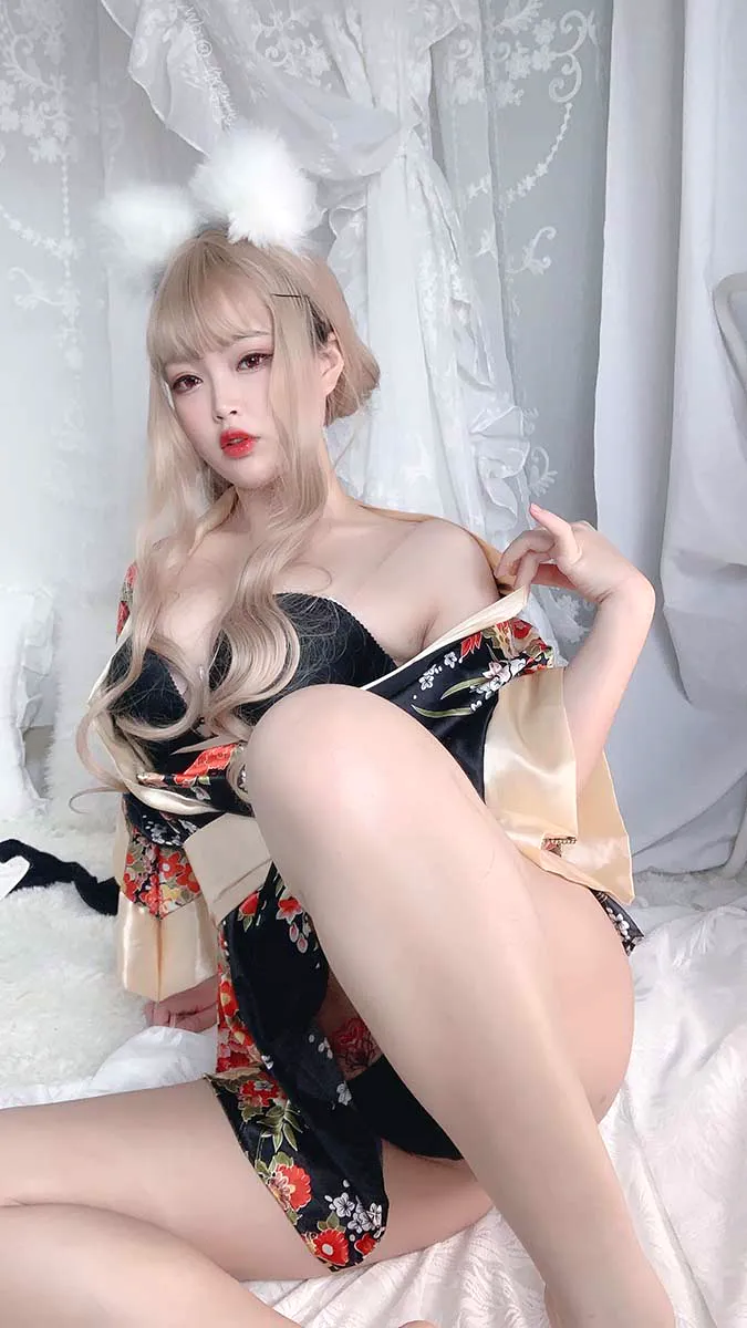 网红美女白烨-狐仙女友 cosplay-第2张