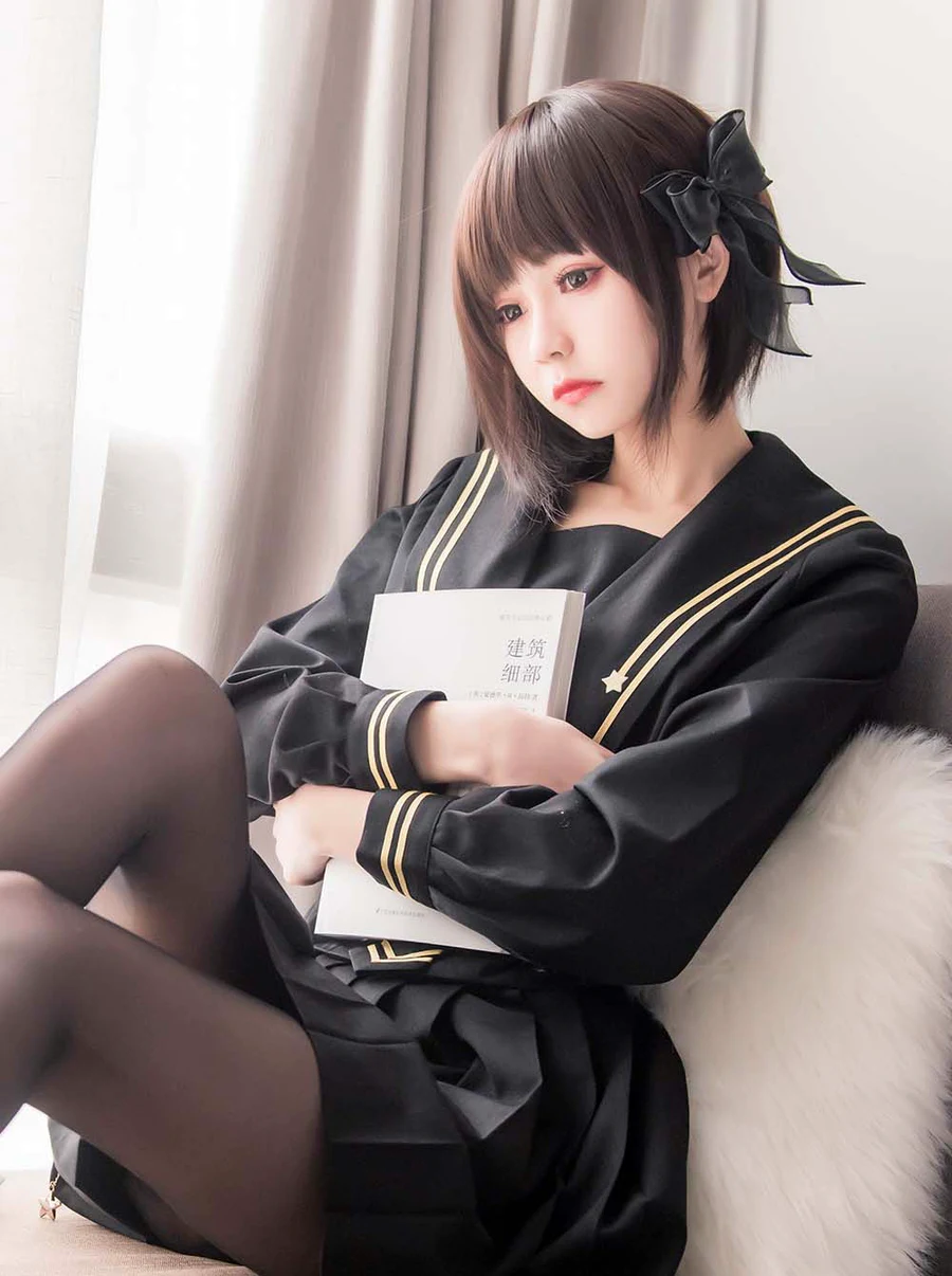 你的负卿 – 窗台制服 cosplay-第1张