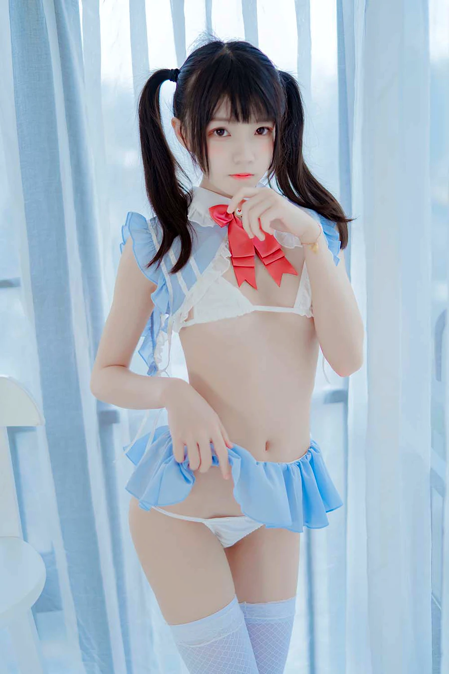 桜桃喵 – 爱丽丝的兔子 cosplay-第2张