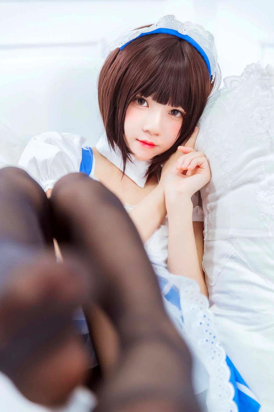 桜桃喵 – 加藤惠妹抖 cosplay-第2张