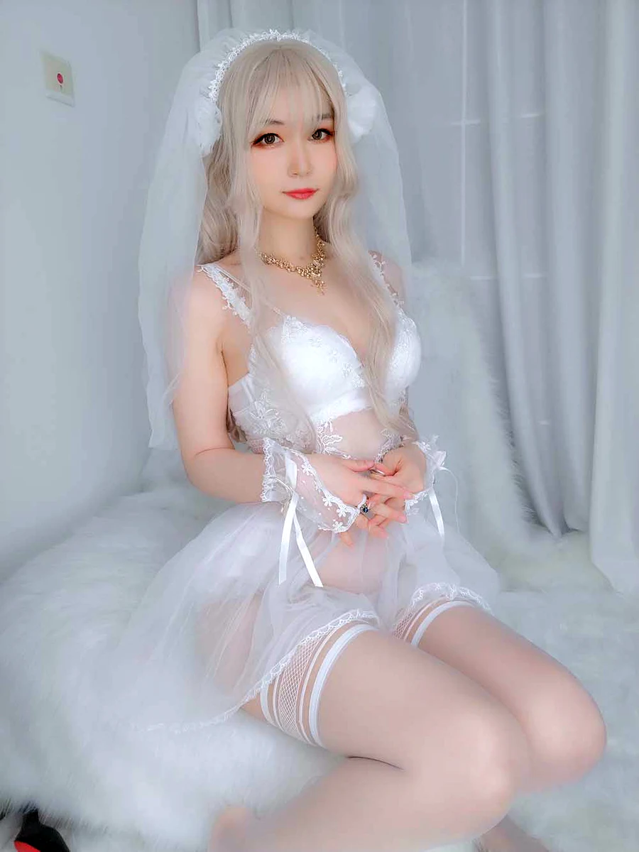 白银81 – 纯白花嫁 cosplay-第1张