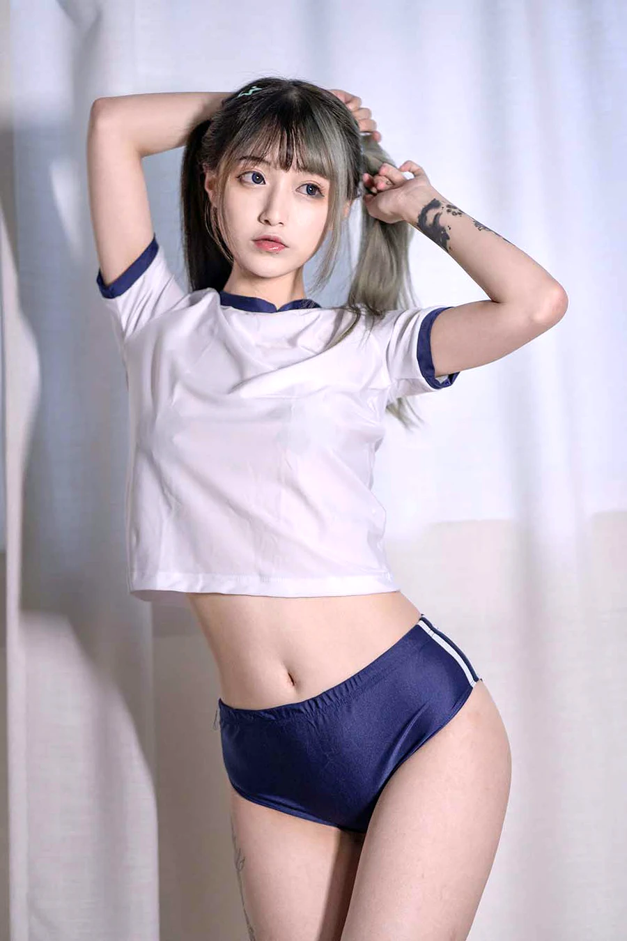 铁板烧鬼舞w – 体操服 cosplay-第2张