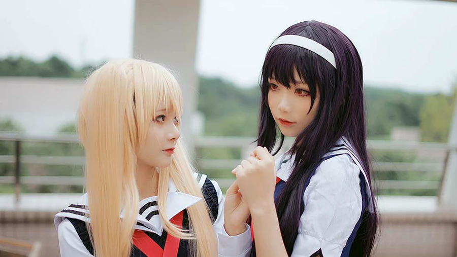 五更百鬼 – 学姐校服 cosplay-第1张