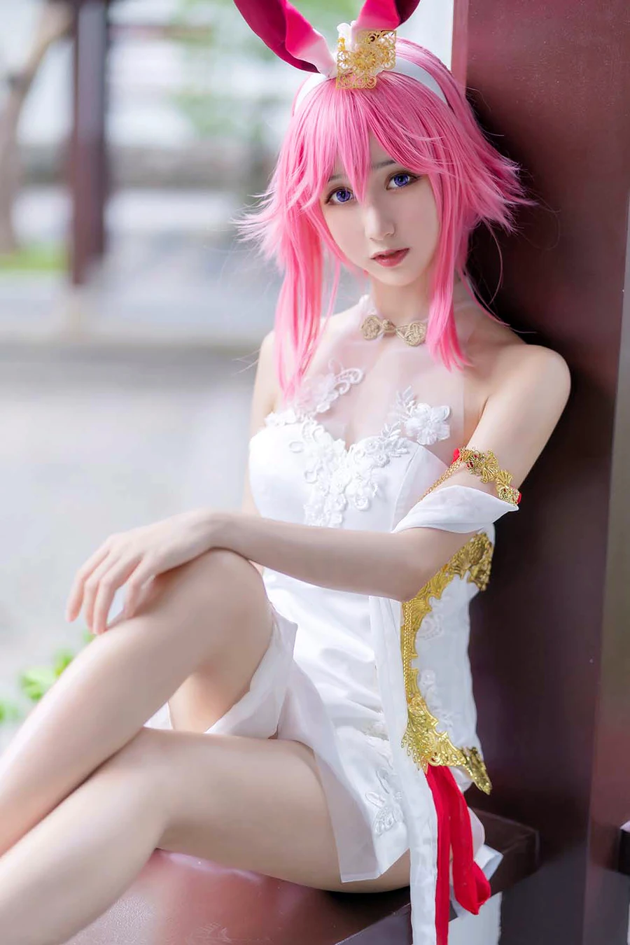 木绵绵OwO – 八重樱 cosplay-第2张