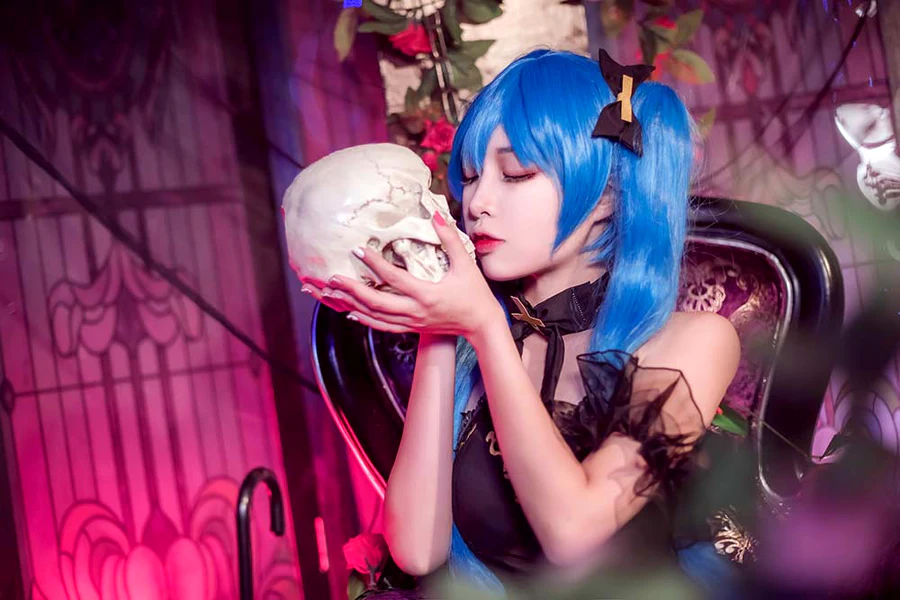 二佐Nisa – 初音 cosplay-第2张