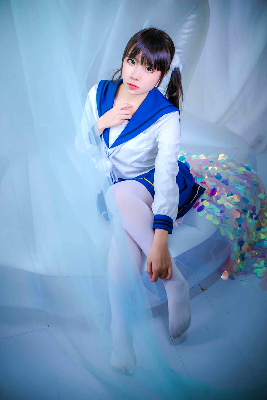 二佐Nisa – jk合集 cosplay-第2张