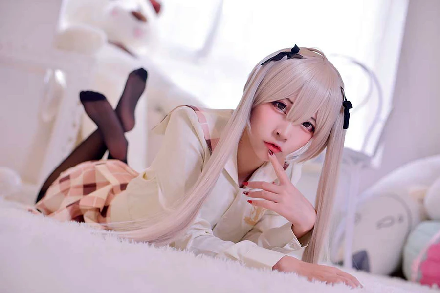 二佐Nisa – 穹妹校服 cosplay-第2张