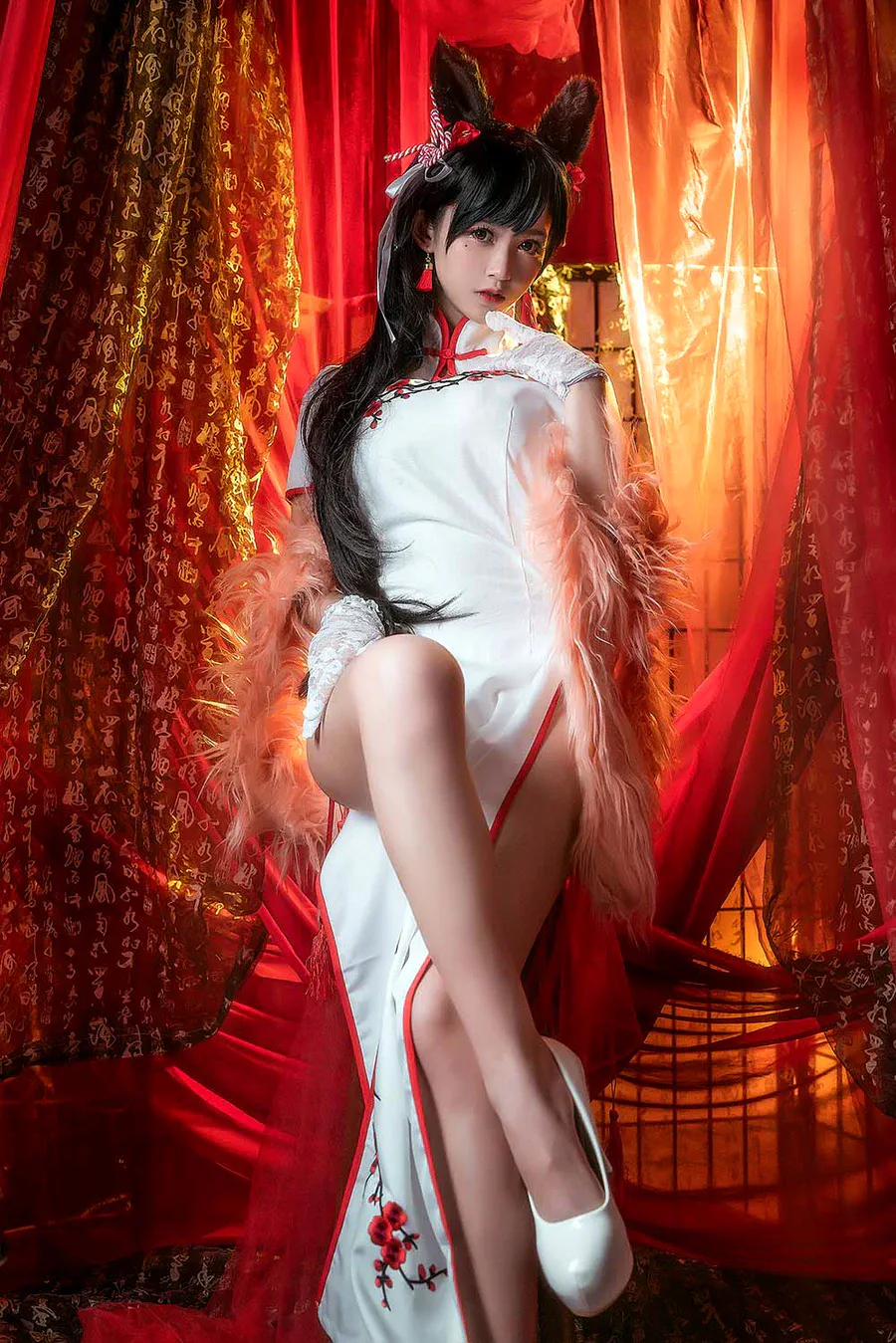 鳗鱼霏儿 – 碧蓝航线 旗袍 cosplay-第2张