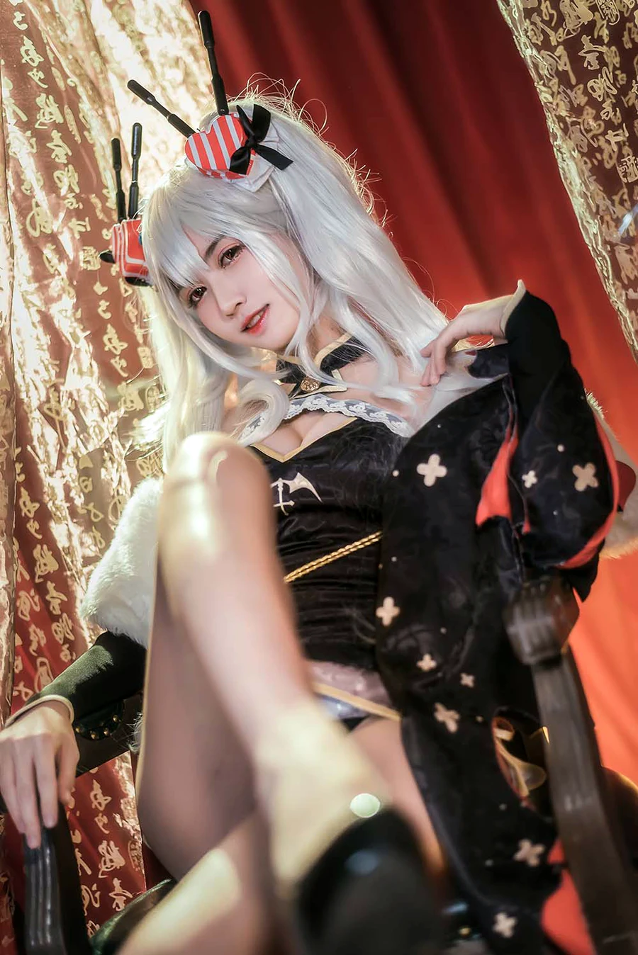 鳗鱼霏儿 – 碧蓝华裳 吸血鬼 cosplay-第2张