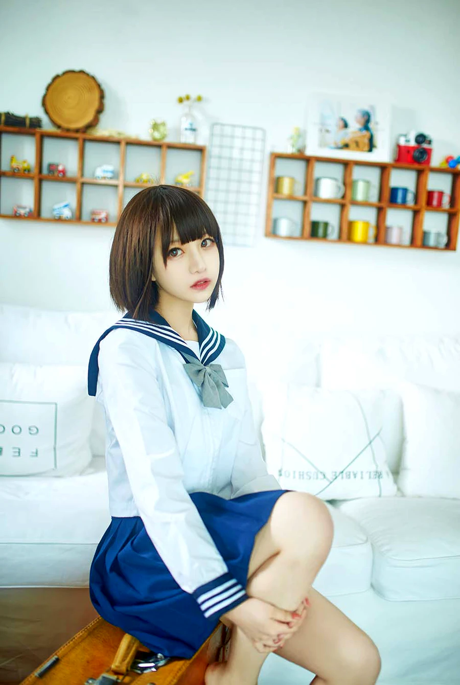 Shika小鹿鹿 – JK2 cosplay-第1张