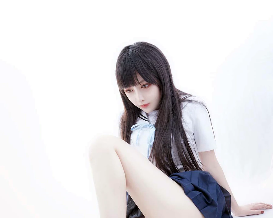 Shika小鹿鹿 – JK cosplay-第2张