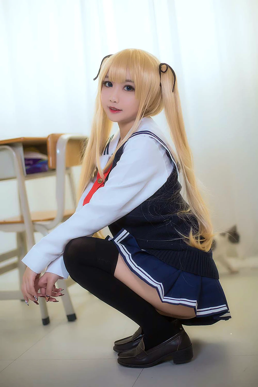 鬼畜瑶在不在w – 校服 cosplay-第2张