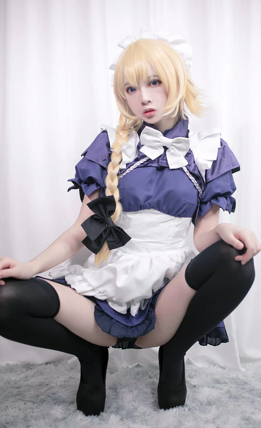 疯猫ss – 贞德女仆 cosplay-第2张