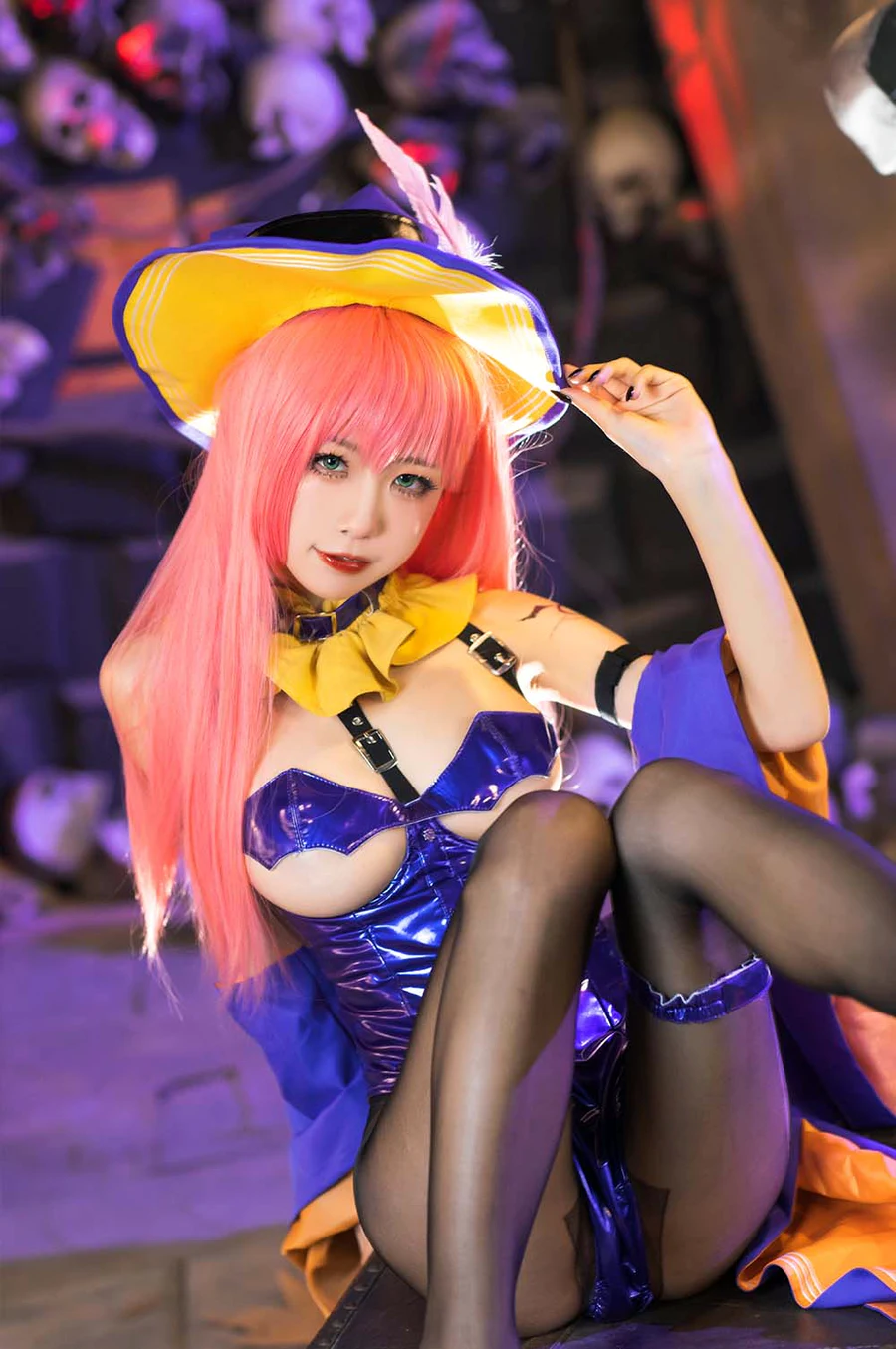 水淼aqua – 孟菲斯 cosplay-第1张