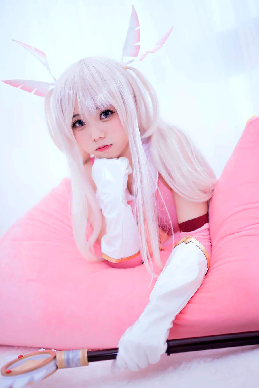 小野妹子w – 魔法少女伊莉雅 cosplay-第2张