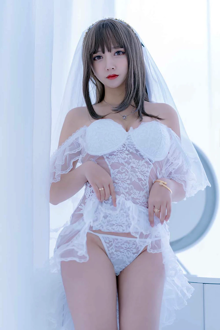 过期米线线喵 – 白雪姬 cosplay-第1张