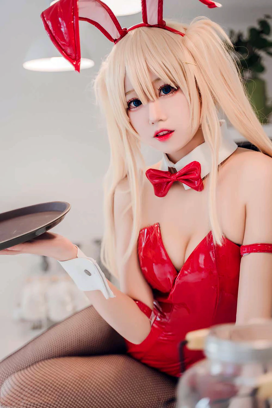 猫君君MaoJun – 英梨梨兔女郎 cosplay-第1张