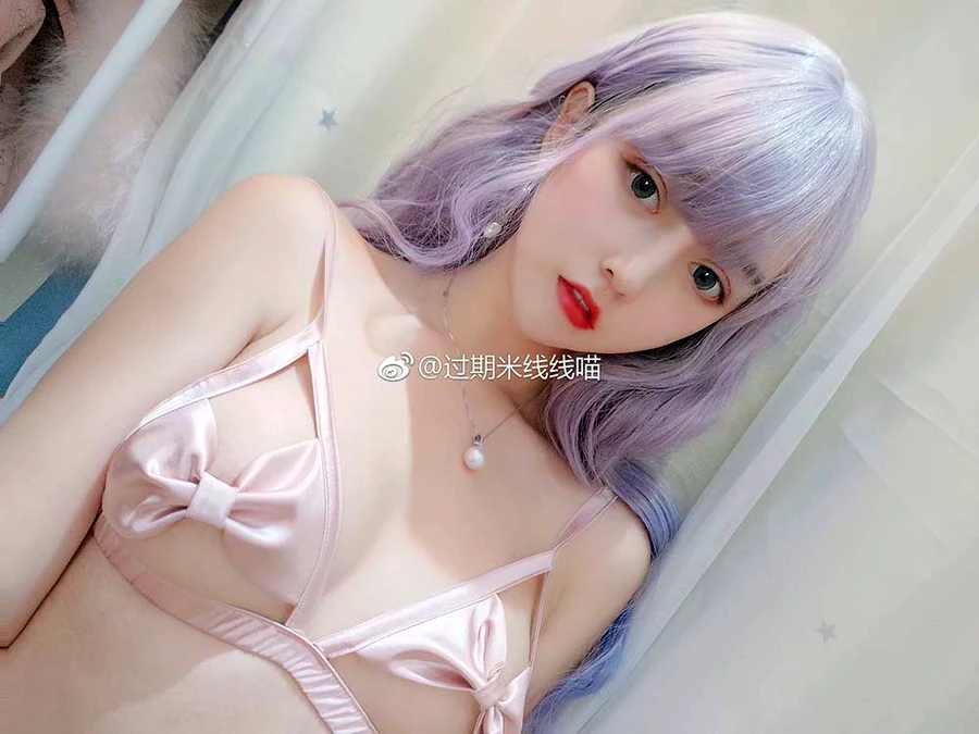 过期米线线喵 – 粉色有动态图 cosplay-第2张