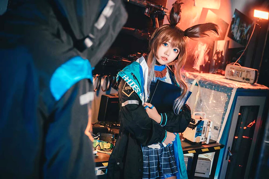 猫君君MaoJun – 明日方舟 阿米娅 cosplay-第1张