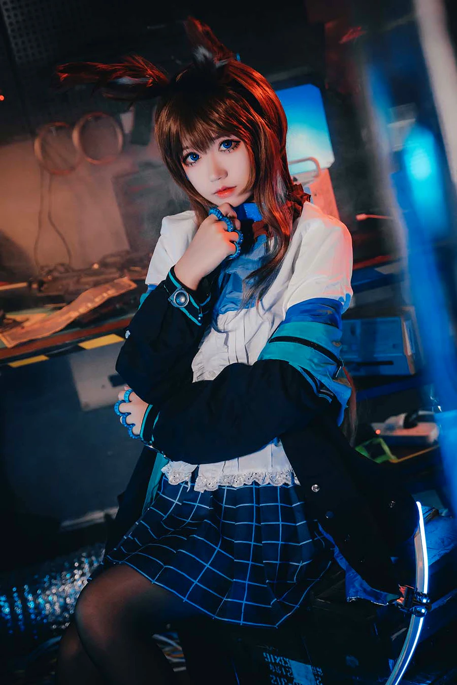 猫君君MaoJun – 明日方舟 阿米娅 cosplay-第2张