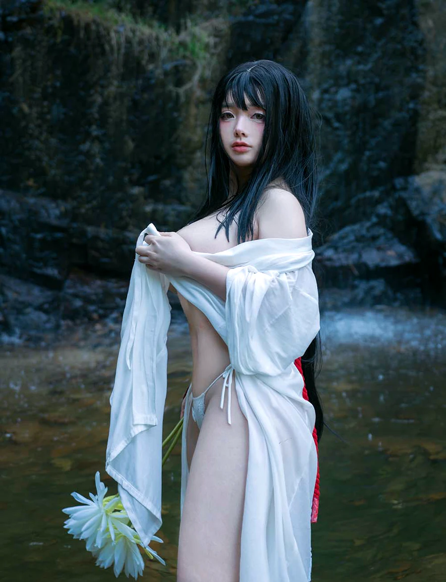 NinJa阿寨寨 – 神明巫女 cosplay-第1张