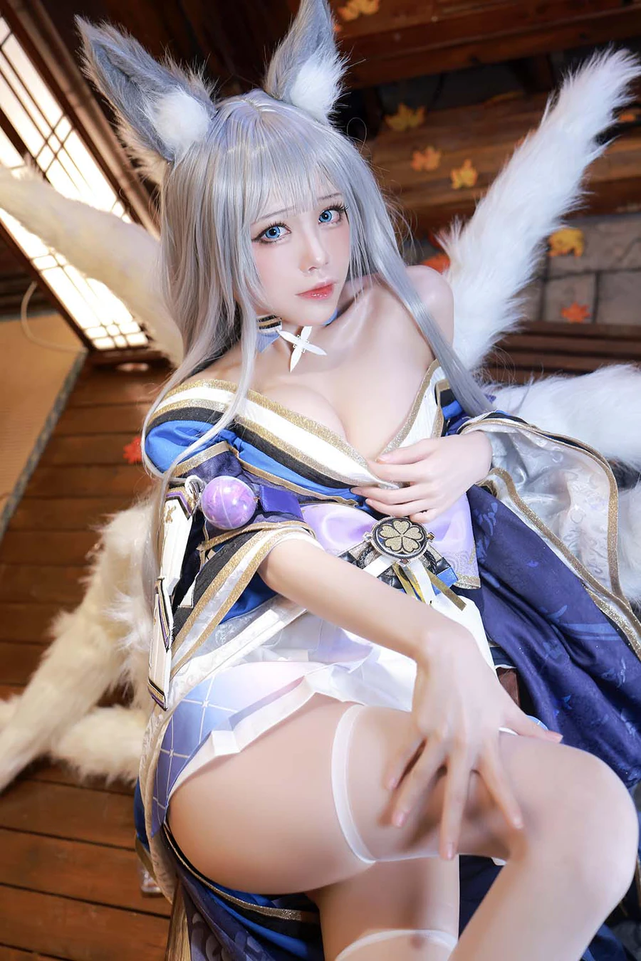 水淼aqua – 信浓 cosplay-第1张