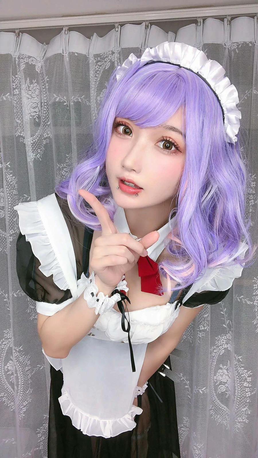 阿包也是兔娘 – 女仆 cosplay-第1张