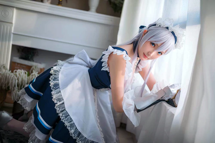 瓜希酱 – 贝尔法斯特 cosplay-第2张