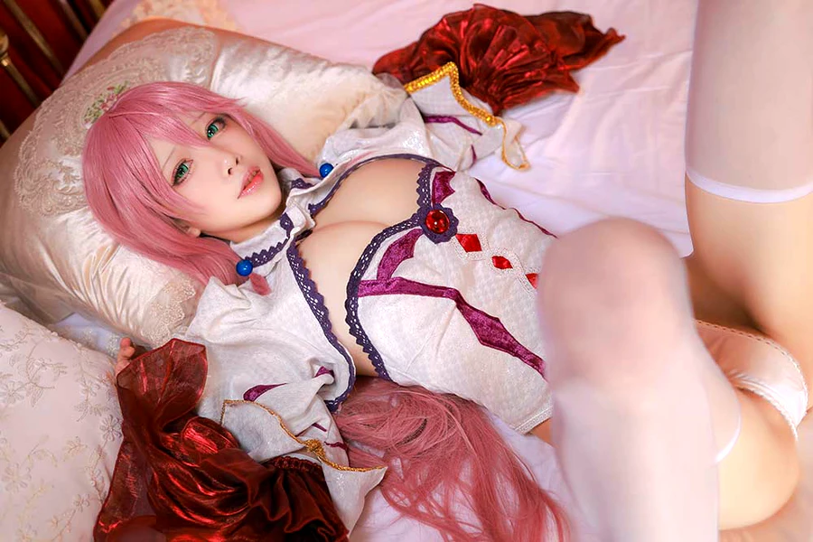 水淼aqua – 芙蕾雅 cosplay-第2张