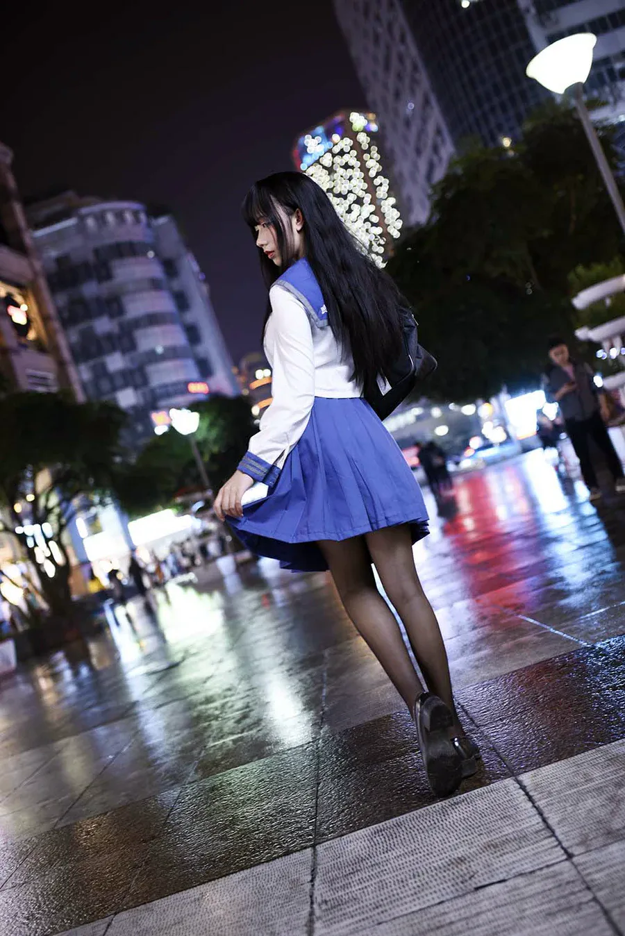 九曲Jean – JK制服 cosplay-第2张