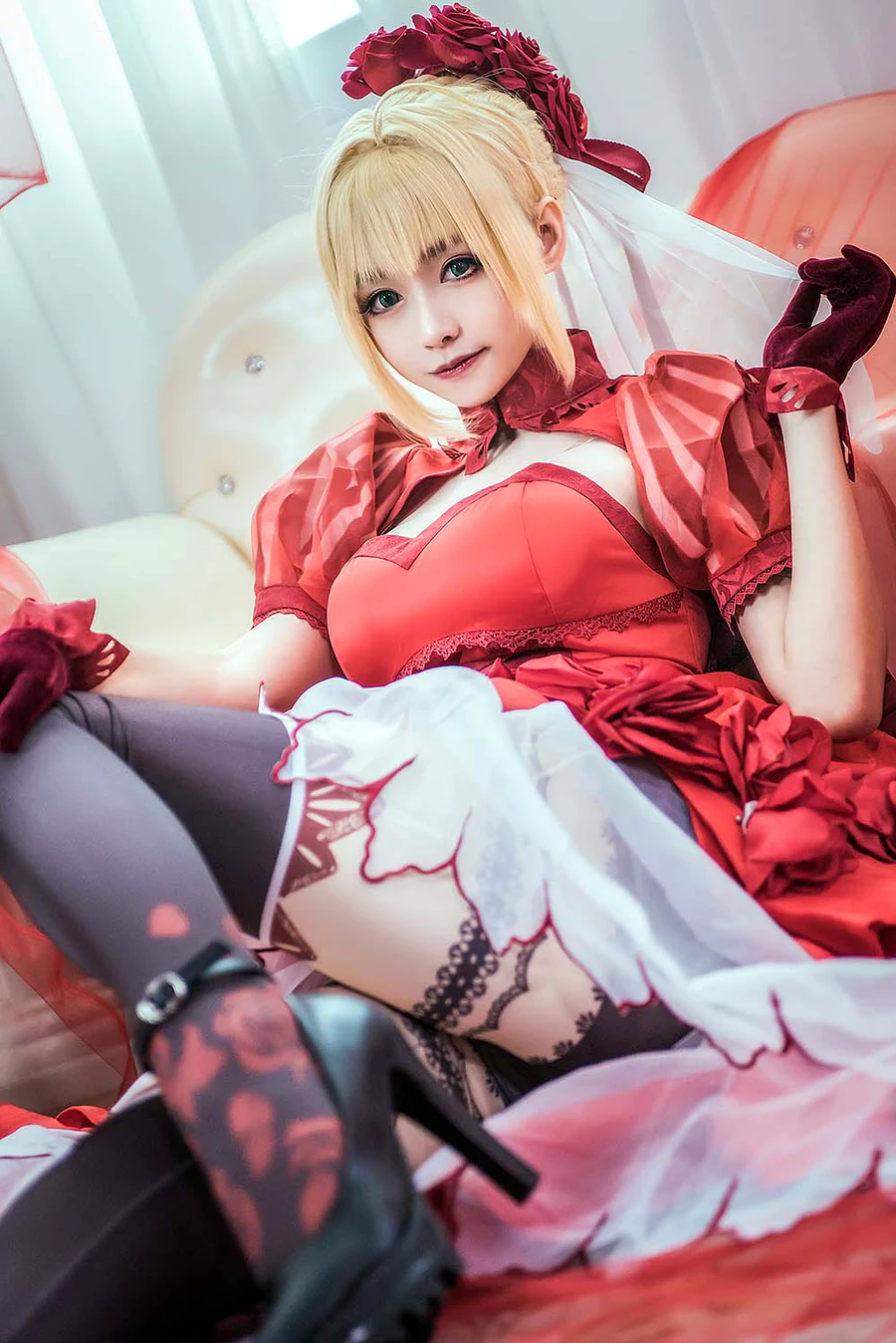 大大卷卷小卷 – 尼禄·克劳狄乌斯 cosplay-第1张