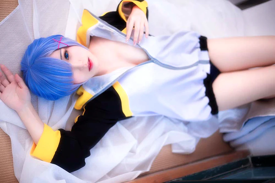 芋圆侑子SJ_ – 蕾姆运动服 cosplay-第1张