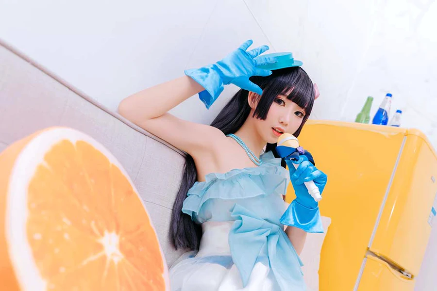 面饼仙儿 – 黑猫打歌服 cosplay-第1张