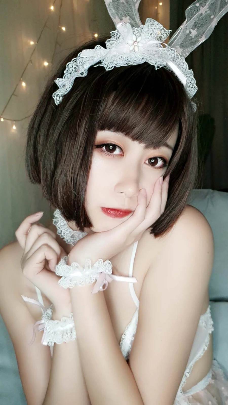 奈汐酱nice – 透明女仆 cosplay-第2张