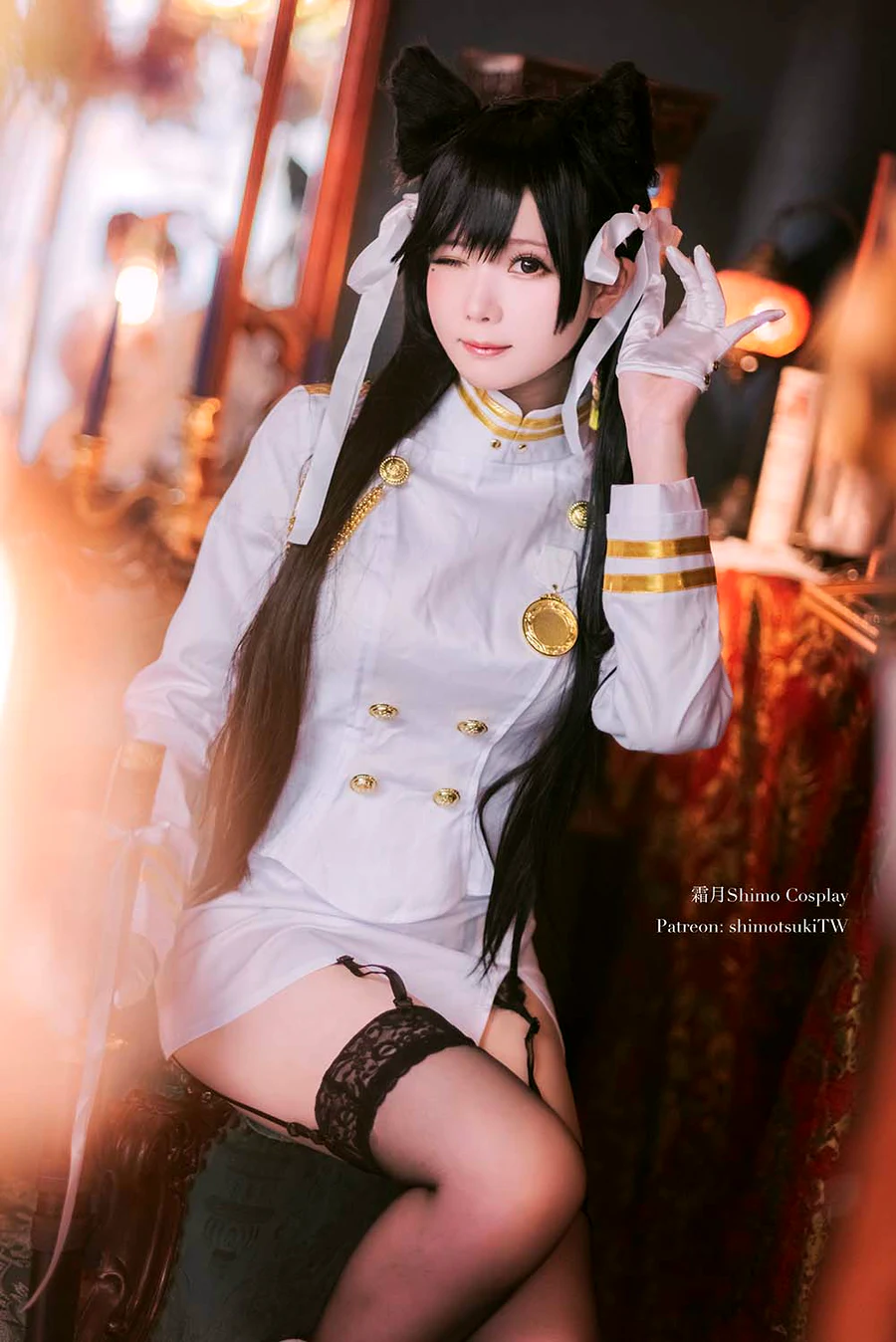 霜月shimo – 爱宕 cosplay-第1张