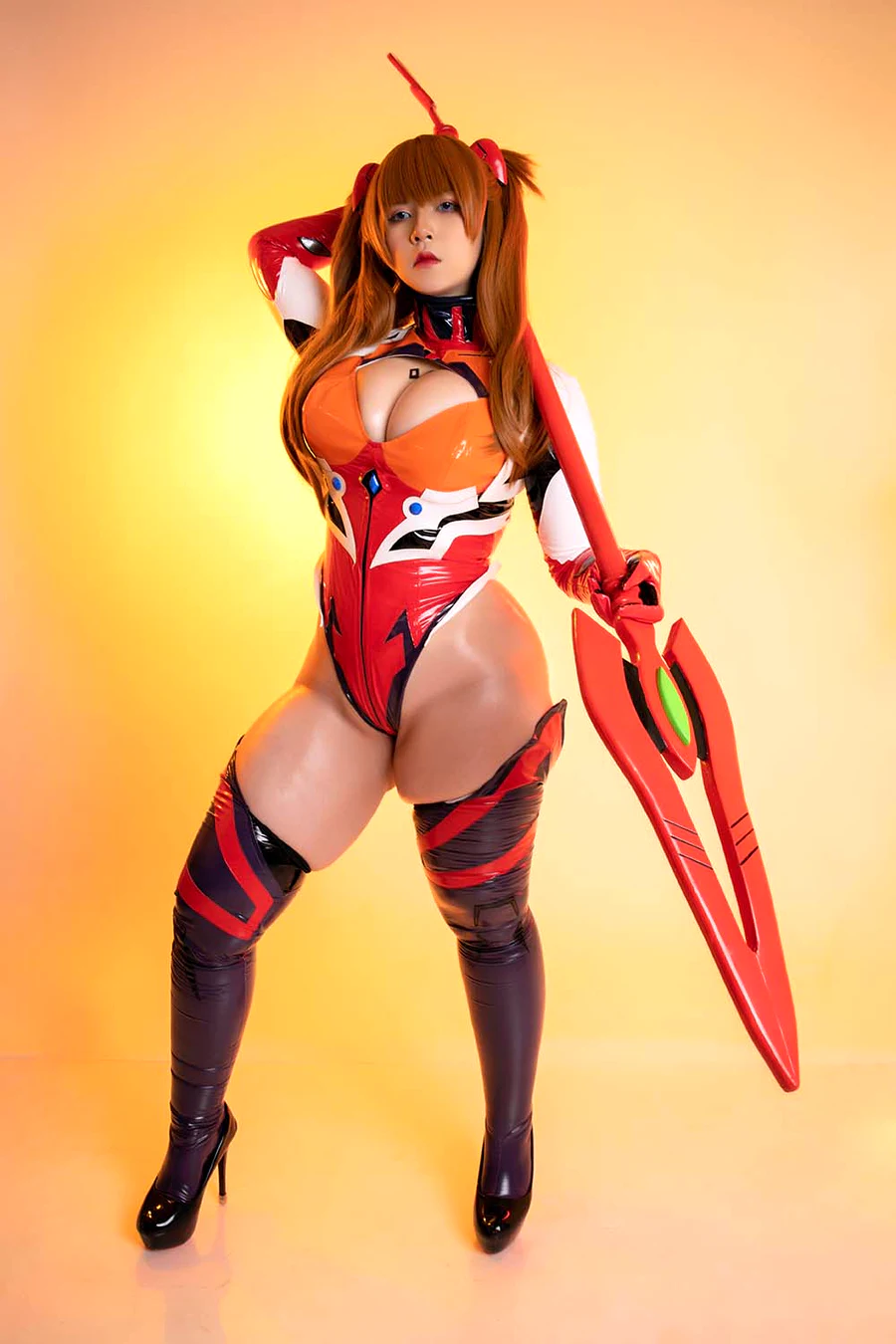 Uy Uy – Asuka cosplay-第1张