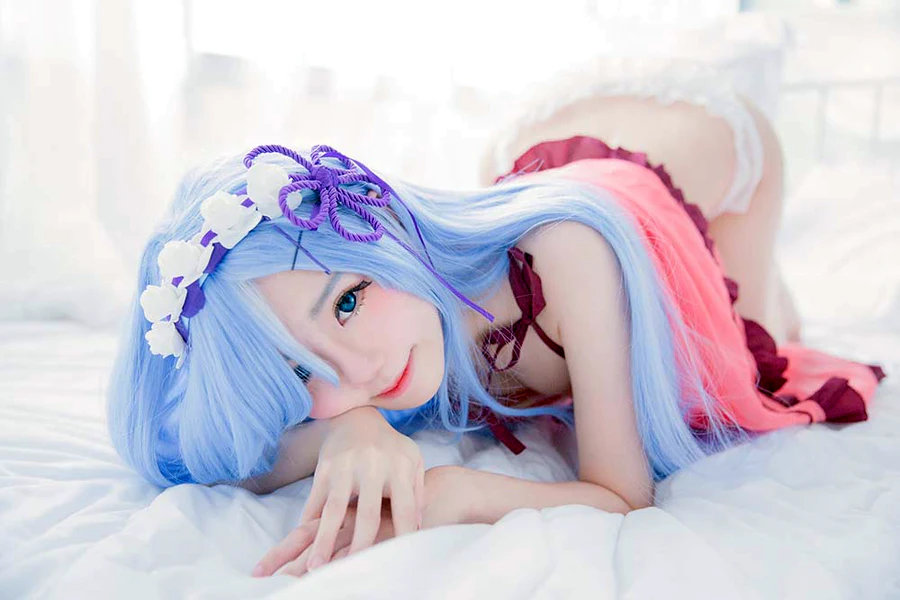 Sally Dorasnow – Rem Sleep Wear cosplay-第1张