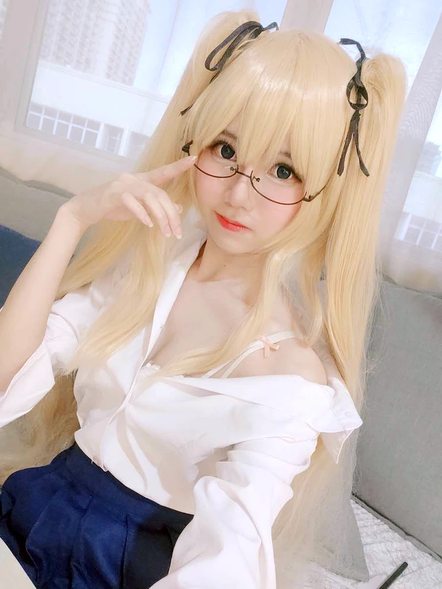 Sally Dorasnow – Eriri School Girl cosplay-第2张