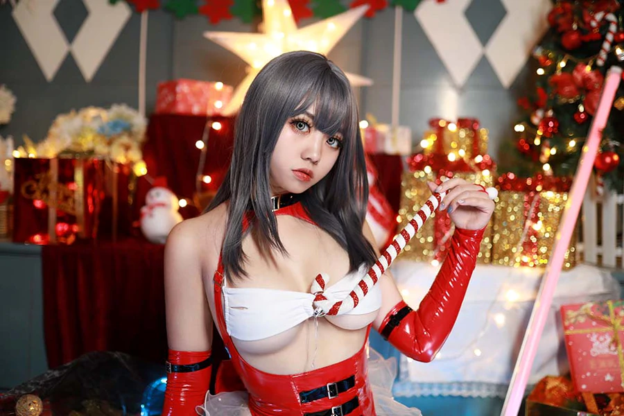 啊日日_Ganlory – 圣诞 cosplay-第1张