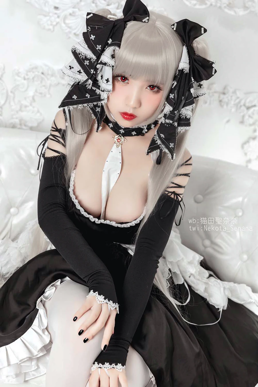 貓田聖奈奈(桃之啾啾) – 碧蓝航线可畏 cosplay-第2张