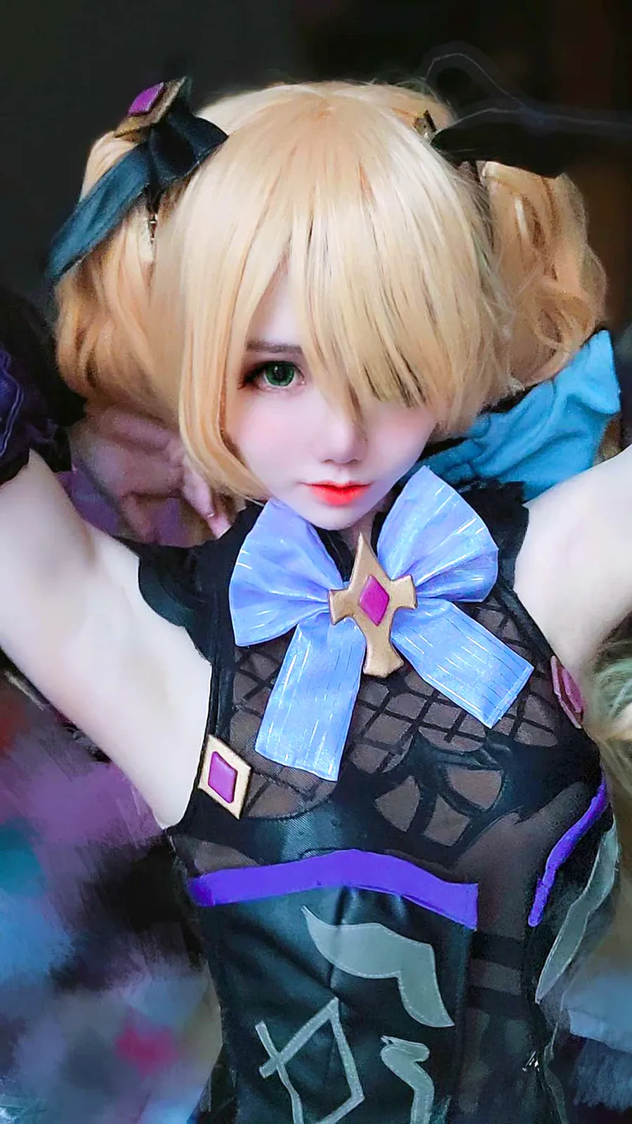 Sally Dorasnow – Fischl Selfie cosplay-第1张