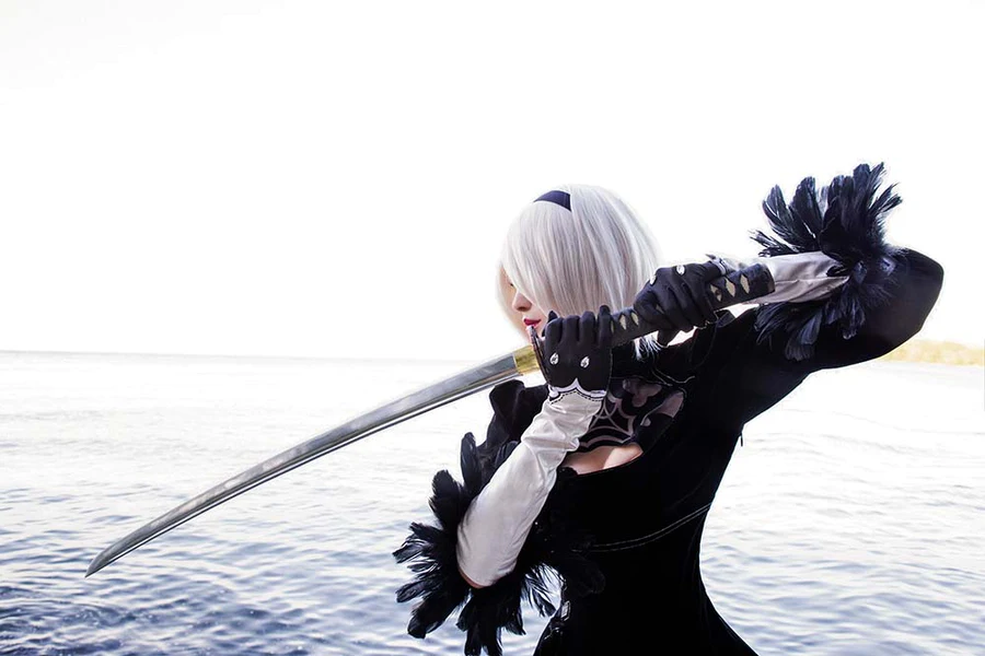 MisswarmJ – Bonus 2B cosplay-第1张