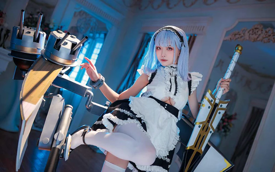 水淼aqua – 黛朵 cosplay-第2张