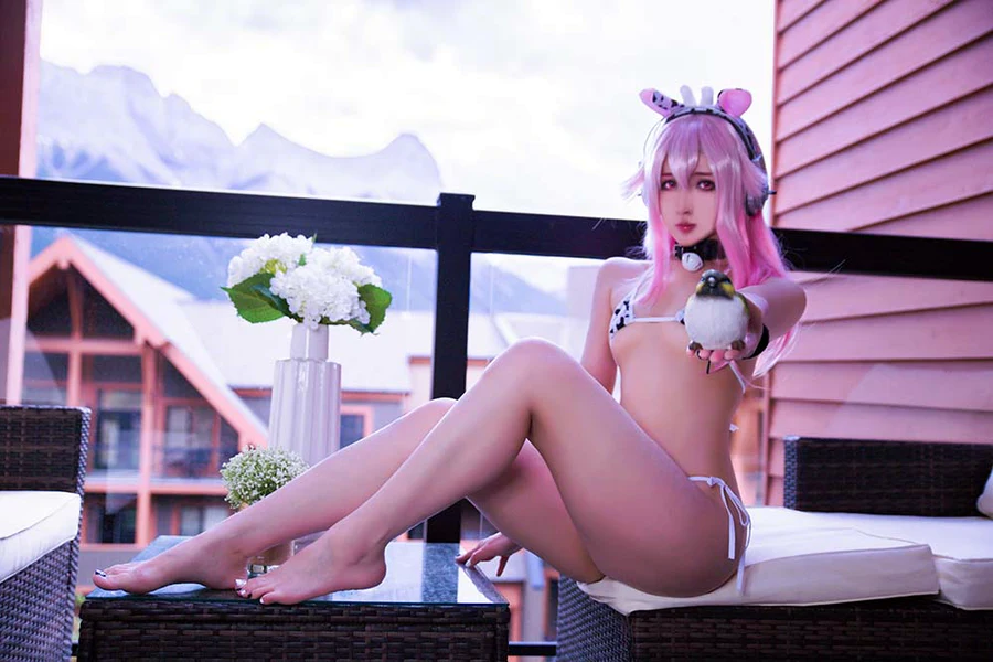 MisswarmJ – Super Sonico cosplay-第2张