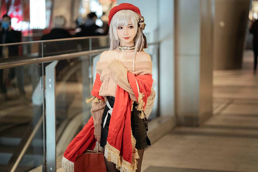 面饼仙儿 – 圣诞贝法 cosplay-第2张