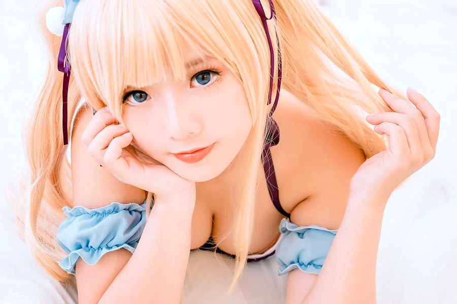 Messie Huang写真 – Eriri sexy cosplay-第2张