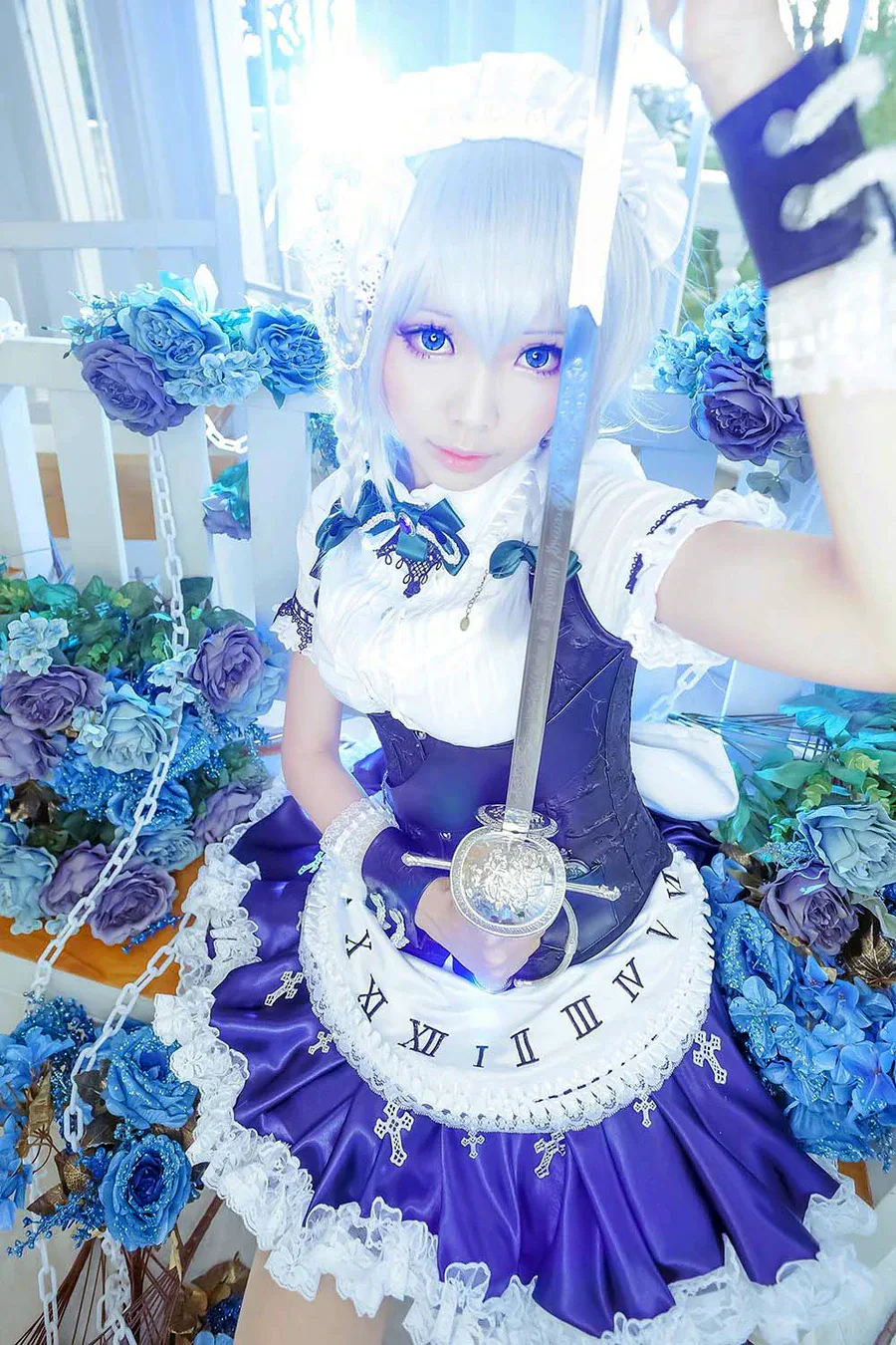 Ely_eee(ElyEE子) – 十六夜 cosplay-第1张