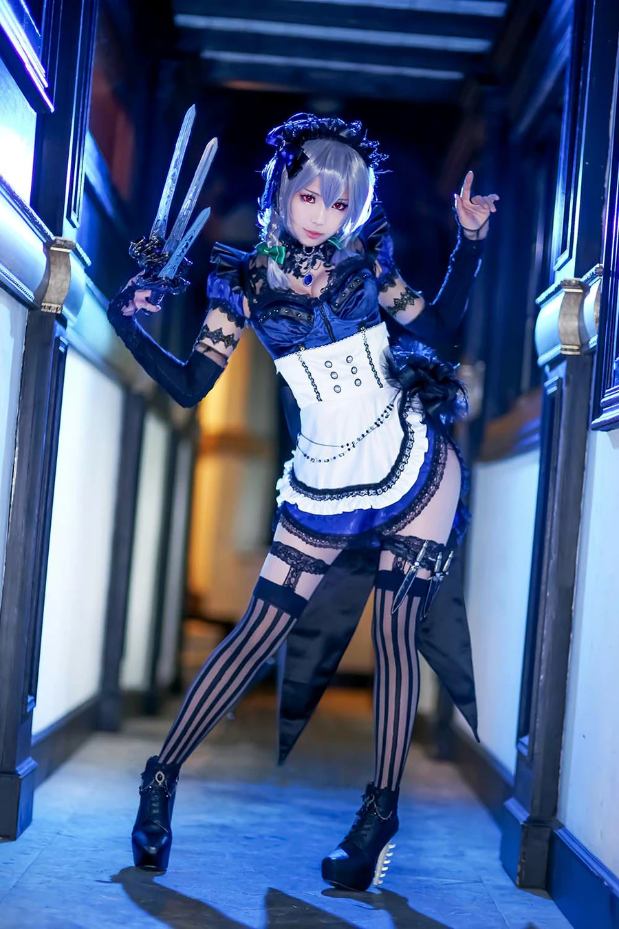 Ely_eee(ElyEE子) – 十六夜 cosplay-第2张