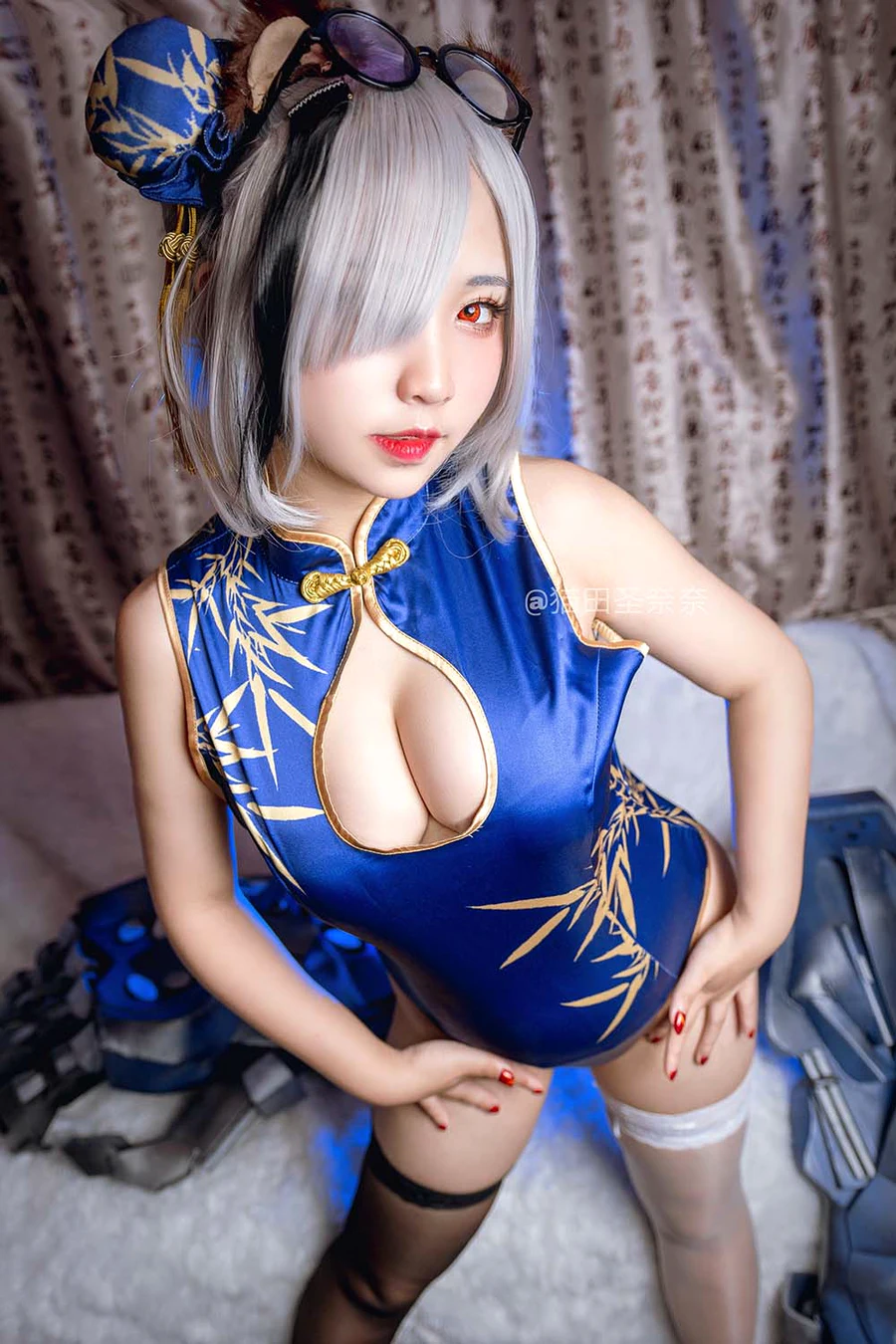 貓田聖奈奈(桃之啾啾) – 食铁兽 cosplay-第2张